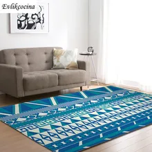 Синий Геометрический Alfombras Para La Sala абсорбирующий коврик для ванной открытый яркий коврик Tapete Banheiro ковер Tapete Grande