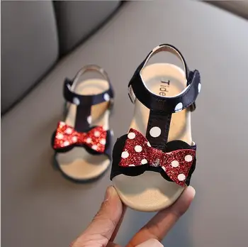 

Kids Sandals Girls Shoes New Brand Summer Bowknot Fashion Princess Girls Sandals Slipper Children Beach Sandals For Girls