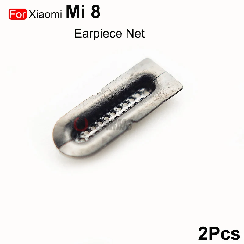 Aocarmo 2Pcs/Lot For Xiaomi Mi 8 Mi8 Anti Dust Mesh Ear Speaker Anti Dust Earpiece Net Replacement Parts