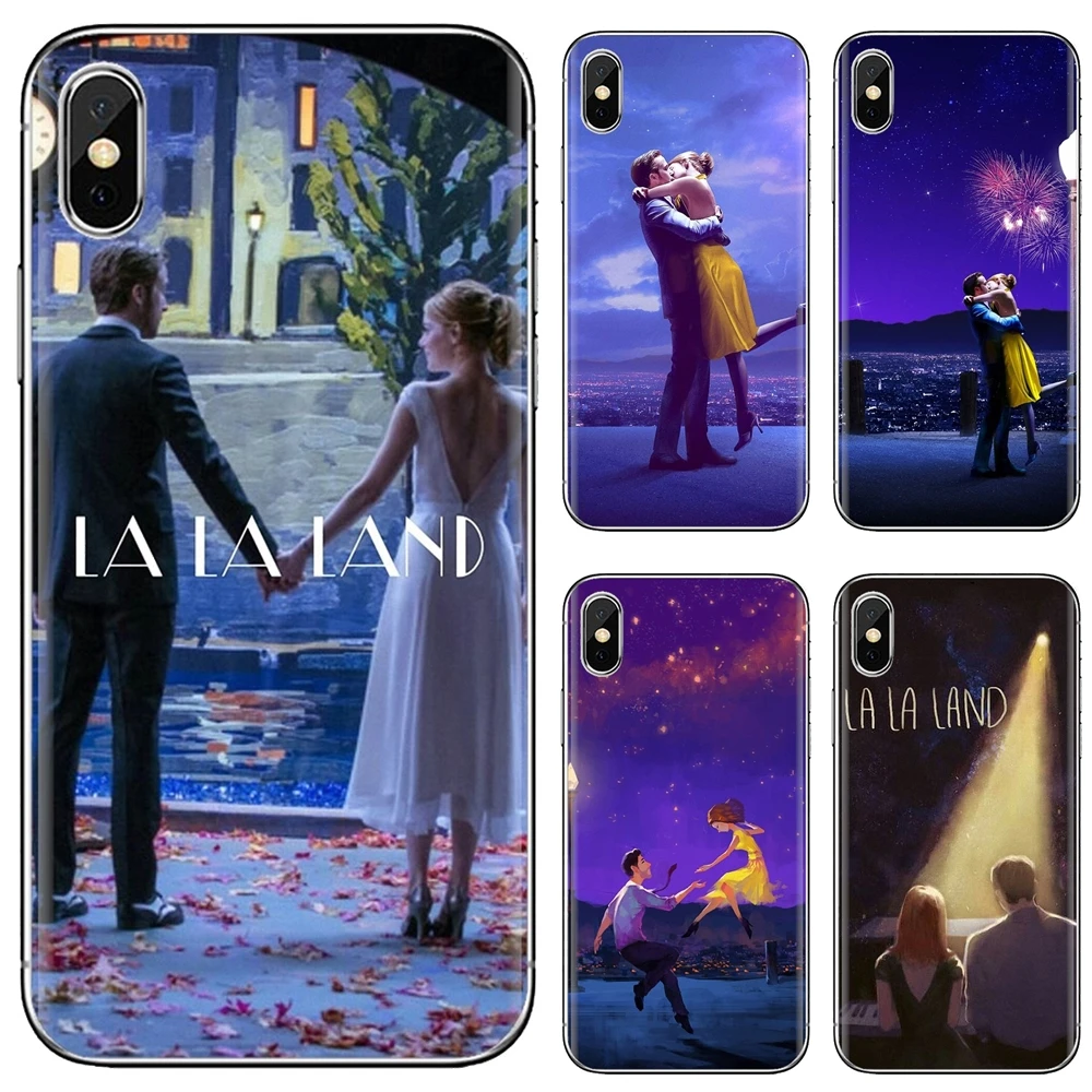 Мягкий чехол для Samsung Galaxy Note 2 3 4 5 8 9 S2 S3 S4 S5 Mini S6 S7 Edge S8 S9 Plus La Land Emma Stone Ryan Gosling |