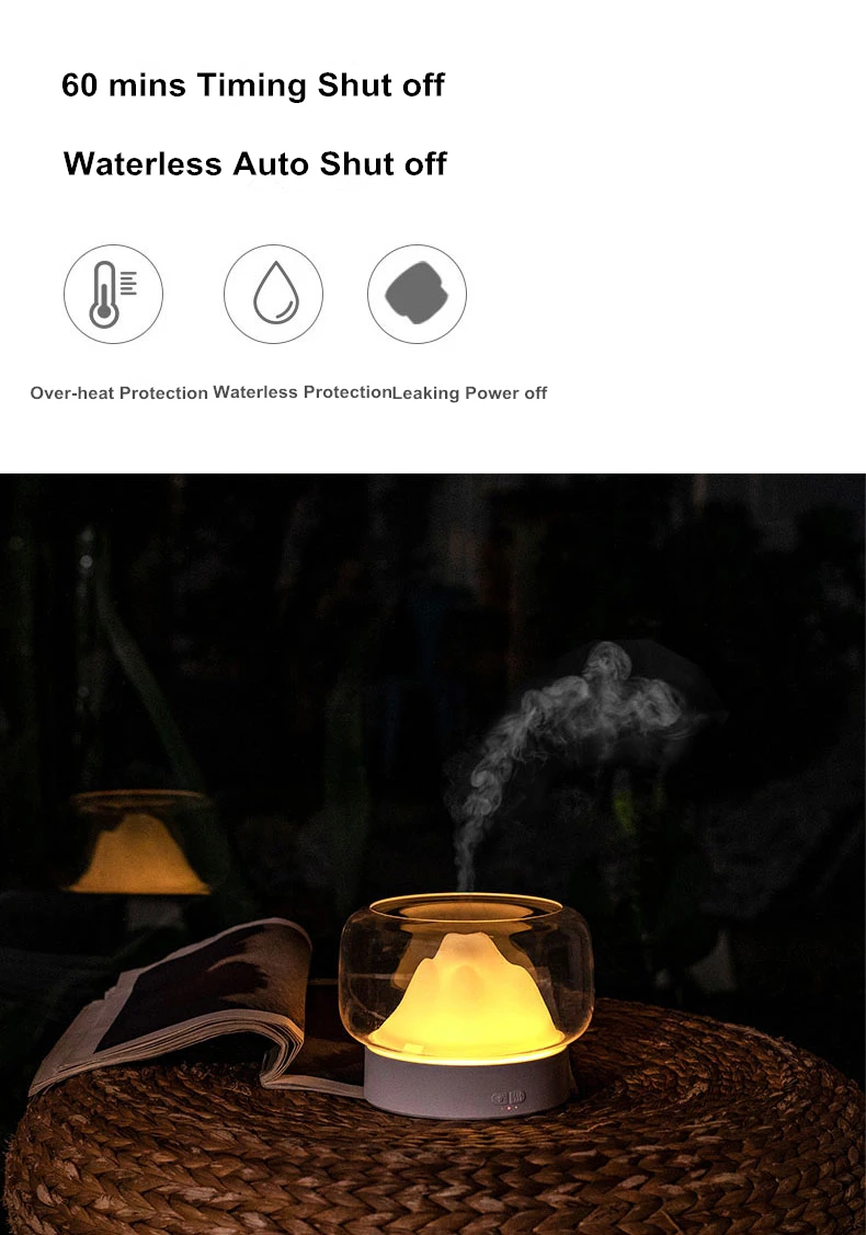 Difusor de aroma livre bpa 400 ml