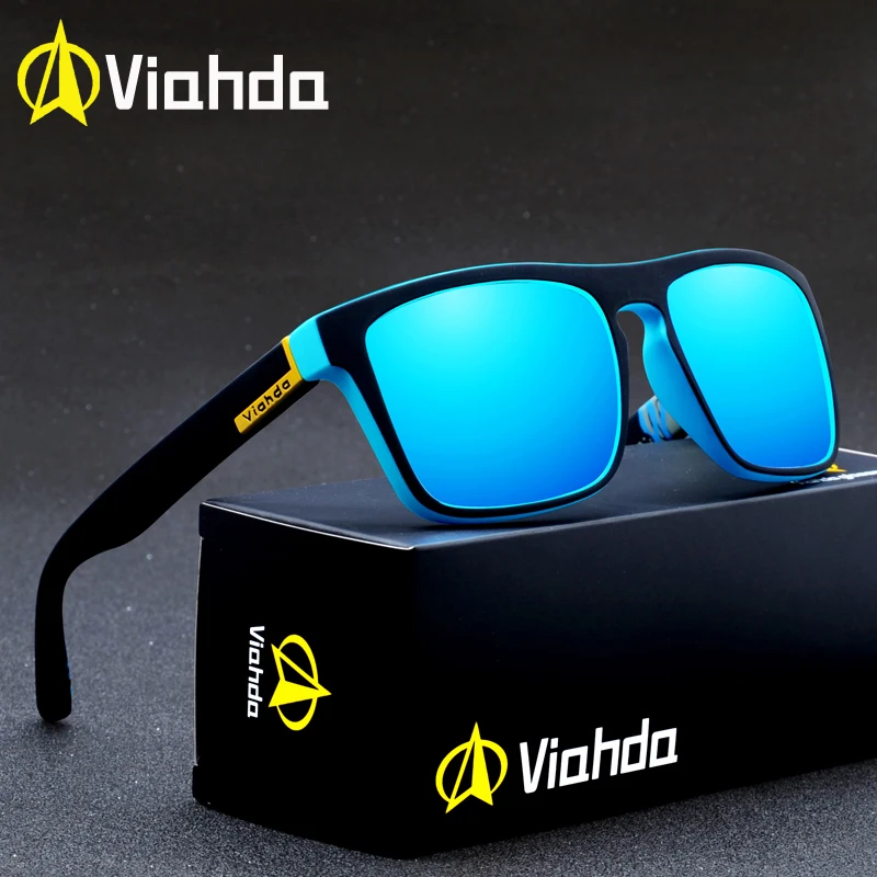 

VIAHDA Brand Design Men Classic Sunglasses Polarized Male Glasses Driving Fishing Luxury Sun Glasses for Men Oculos Gafas