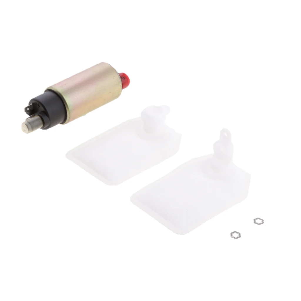 Universal External Inline Fuel Pump for Yamaha TMax T-Max 500 XP500AB XP500YL 2004-2011, Max Pressure 4.5-6 Bar