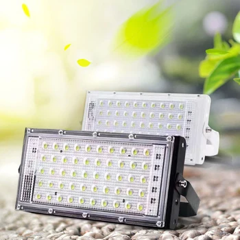 

IP65 Waterproof LED 50W Flood Light AC 220V Outdoor Floodlight Spotlight LED Street Lamp Garden Landscape Lamp