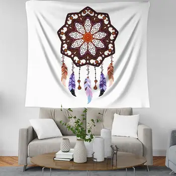 

Dream-catcher Bohemia Tapestry Yoga Mat Camping Home Decor Birthday Gift Religion Wall Hanging Bedroom Drom Room Wall Decor