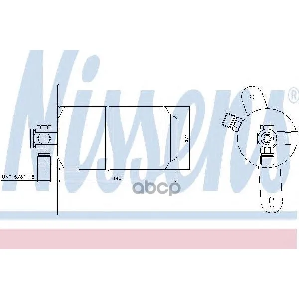 Осушитель Кондиционера Mb W210/S210 2.0-5.5/2.0td-3.2td 95-03 Nissens 95025 Nissens арт. 95025