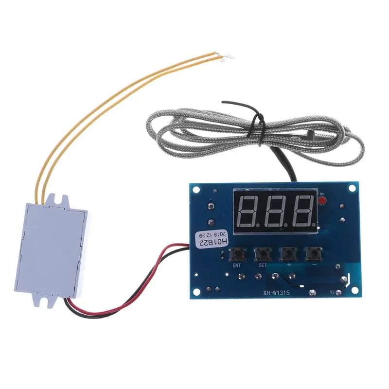 Цифровой термостат K type модуль AC 220V/DC 12/24V 30 ℃ до + 999 плата контроллера|Приборы для