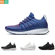 Xiaomi Mijia – baskets pour hommes, chaussures de sport, Technique Uni-moule, nouveau système de verrouillage des arêtes de poisson, empeigne en tricot élastique, en Stock