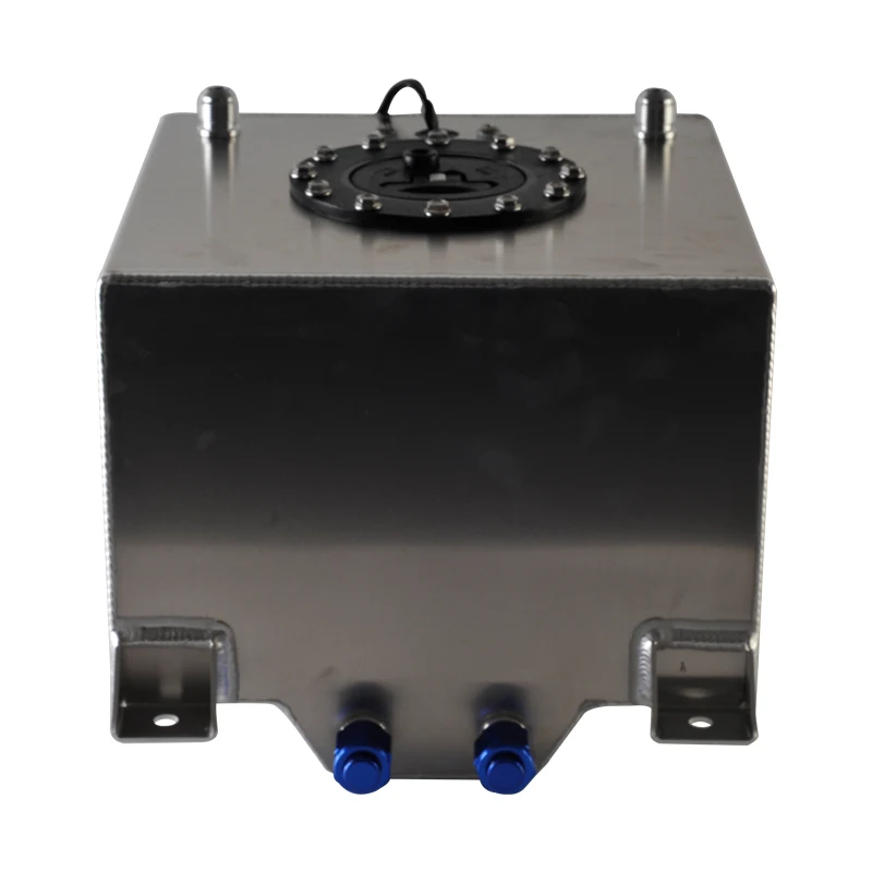 Petrol Can Motorcycle Fuel Container Universal 8gallon 30L Aluminium Fuel Surge tank With Cap Fuel cell 30L With sensor foam inside