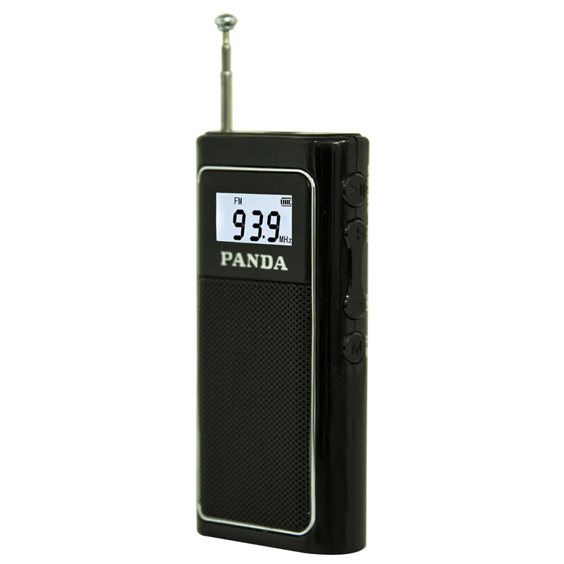 Mini Pocket Speaker Portable Player FM LCD Digital Display Receiver Radio Station Stereo Black/White Support TF MPS WMA | Электроника