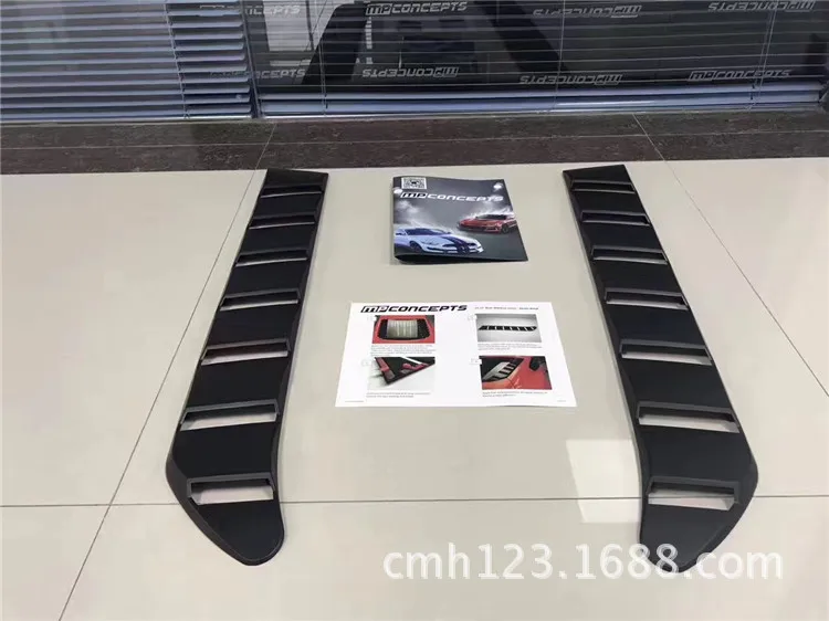 Подходит для Ford Mustang 15-17 лет заднее стекло маленькие декоративные жалюзи