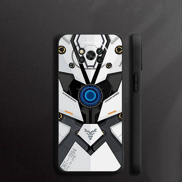 For Xiaomi POCO X3 Pro M3 Redmi 9A K30 Pro Soft Case Liquid Silicone Case Cover For Xiaomi 9 Pro SE Luxury Original Case Cover Mechanical Armor 1