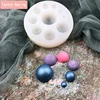 Reusable Hemisphere Pearl Ball Silicone Cake Mould Soap Fondant Chocolate Mold DIY Baking Kitchen Cooking Cake Decorating Tools ► Photo 1/6