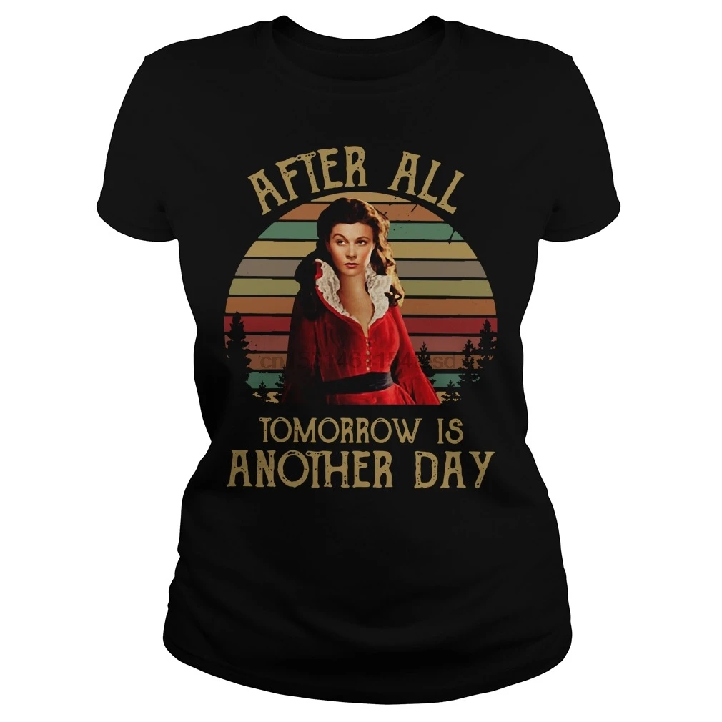 Scarlett O'Hara After All Tomorrow Is Another Day Sunset T Shirt | Мужская одежда