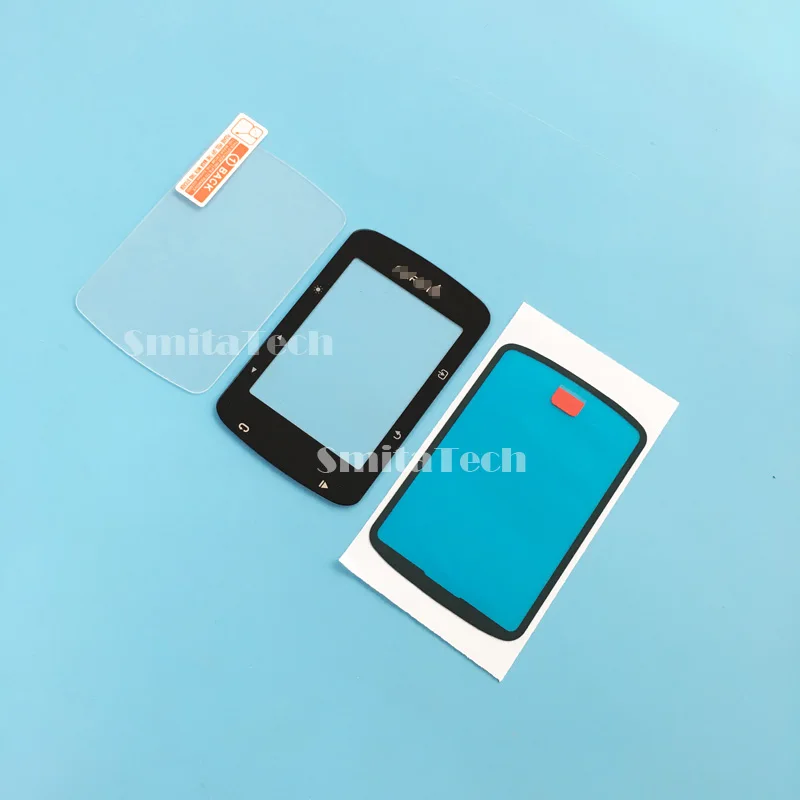 touch glass tape 2," для GARMIN EDGE 520 520J 520 Plus стекло сенсорный экран велосипедный измеритель скорости замена, стеклянная пленка, двусторонняя лента, инструменты - Цвет: touch glass tape