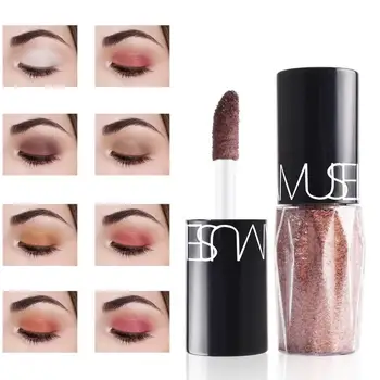 

LAMUSELAND 16 Color Shiny Liquid Eyeshadow Long Lasting Waterproof Glitter Eyeshadow Makeup Smooth Woman Eye Shadow Liquid TSLM1