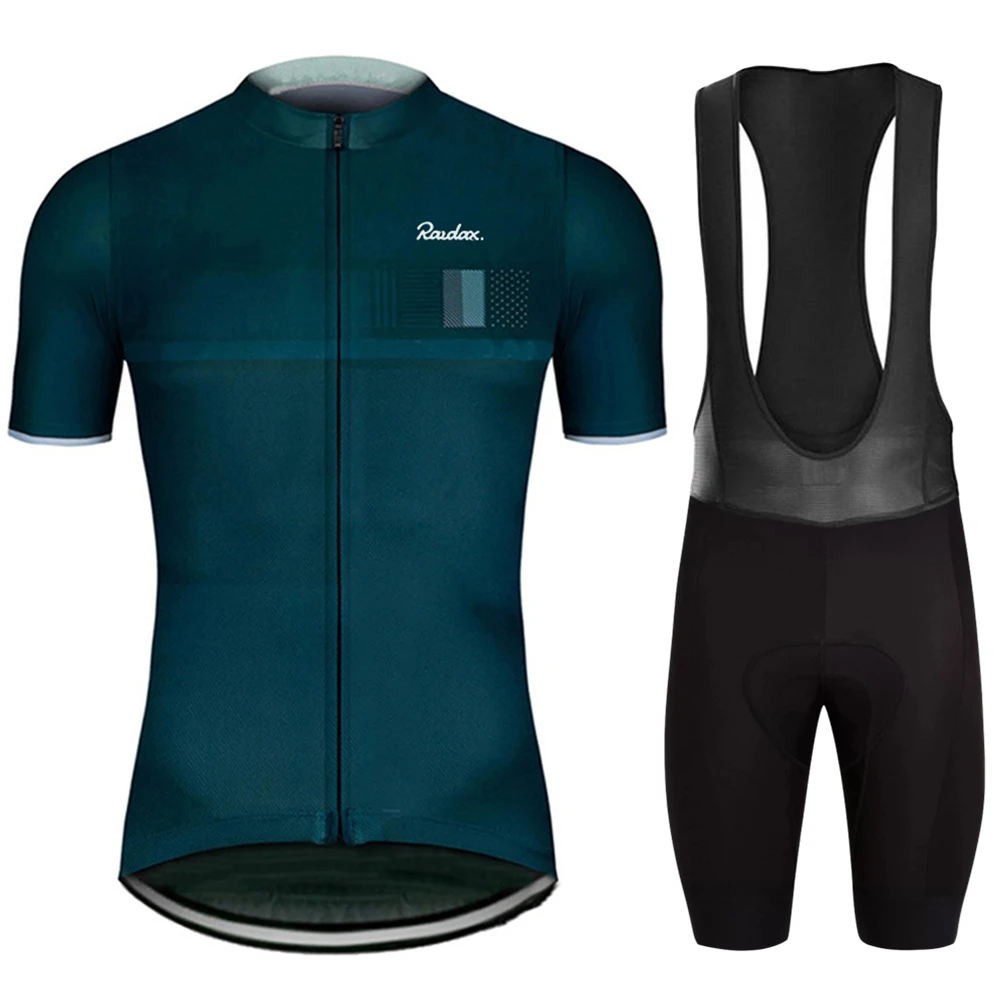 Cycling Jersey 2025 Men Summer Anti-UV Cycling Jersey Set Breathable Racing Sport Mtb Bicycle Bike Clothing Suit