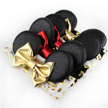 

Cute Infant Baby Kids Toddler Girl Big Bow Headband Stretch Turban Knot Head Wraps Gifts Red Black
