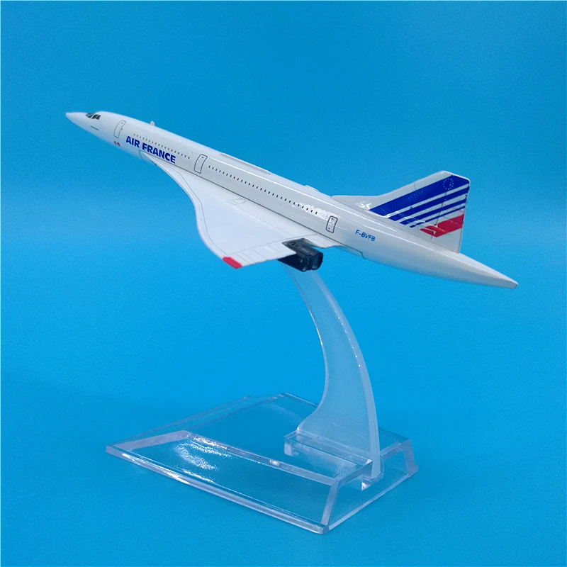 1:400 масштаб 16 см Concorde Air Франция модель самолета 1976-2003 литой под давлением самолет игрушка самолеты сверхзвуковой авиалайнер подарок коллекционный