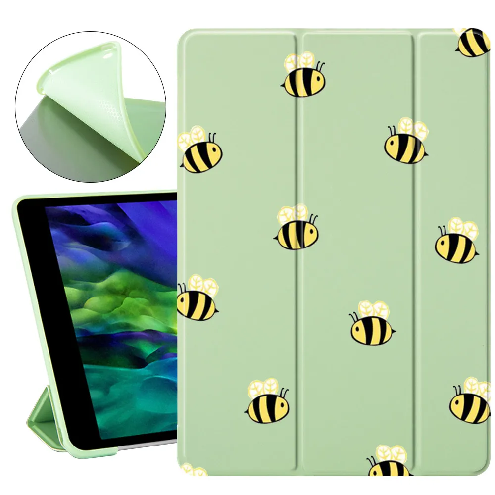 

Green Bee Case for iPad 7th 8th Generation Case Auto Wake UP for iPad Pro 11 2020 Case iPad Mini 1 2 3 Case