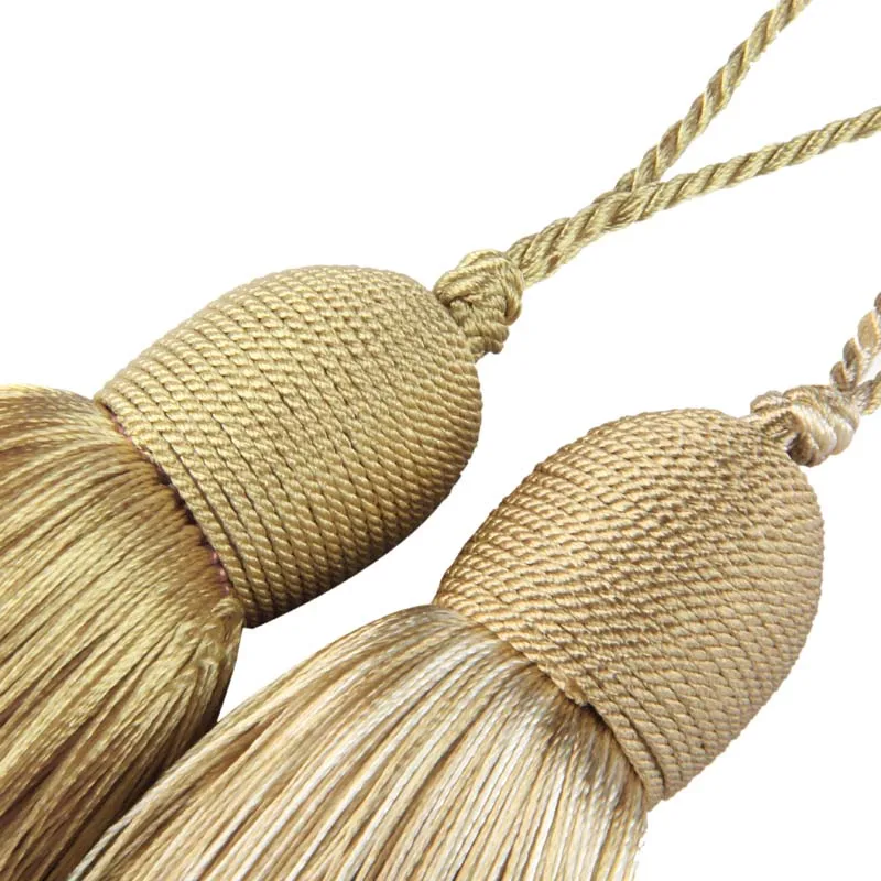 1PC Fringe Trim 28cm Handgemachte Quasten Schlüssel Zubehör für Schmuck DIY Tasche Ohrringe Machen Zu Hause Wohnzimmer Dekorative – Detail 17