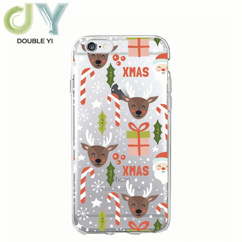 Рождественская серия iPhone11/XR/XM samsung S10/S10P чехол Полная защита от падения мобильного телефона мягкий чехол