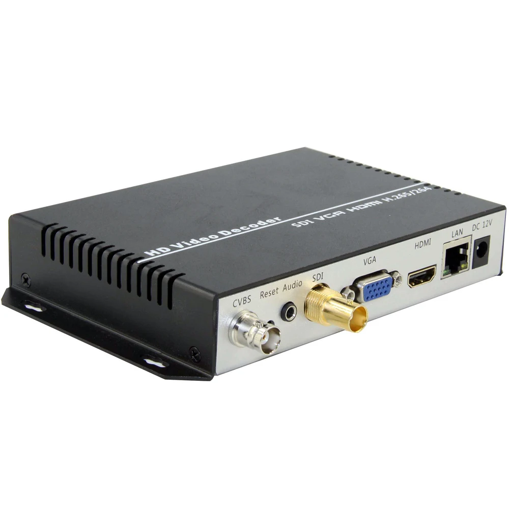 4K H.265 H.264 SDI HDMI VGA CVBS декодер HD видео аудио IP потоковый IP декодер для камеры для декодирования HTTP RTSP RTMP UDP HLS