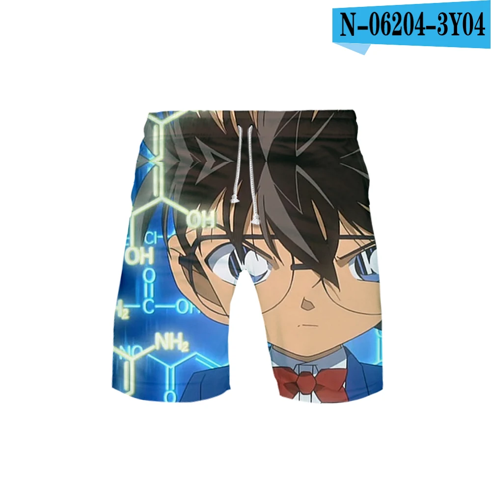 Новые пляжные шорты с 3D принтом Conan Мужская модная уличная одежда шорты Горячая Распродажа Harajuku модная летняя одежда - Цвет: 4