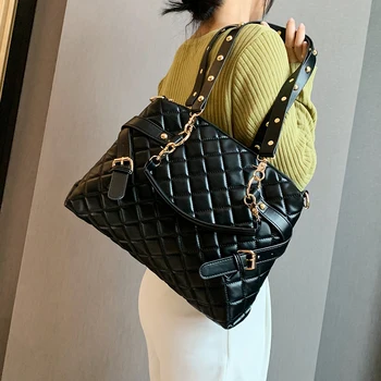 

с доставкой Large Shoulder Bags 2020 Women's Bag Trend Elegant Handbags Female Travel Totes Lady Fashion Hand Bag Designer