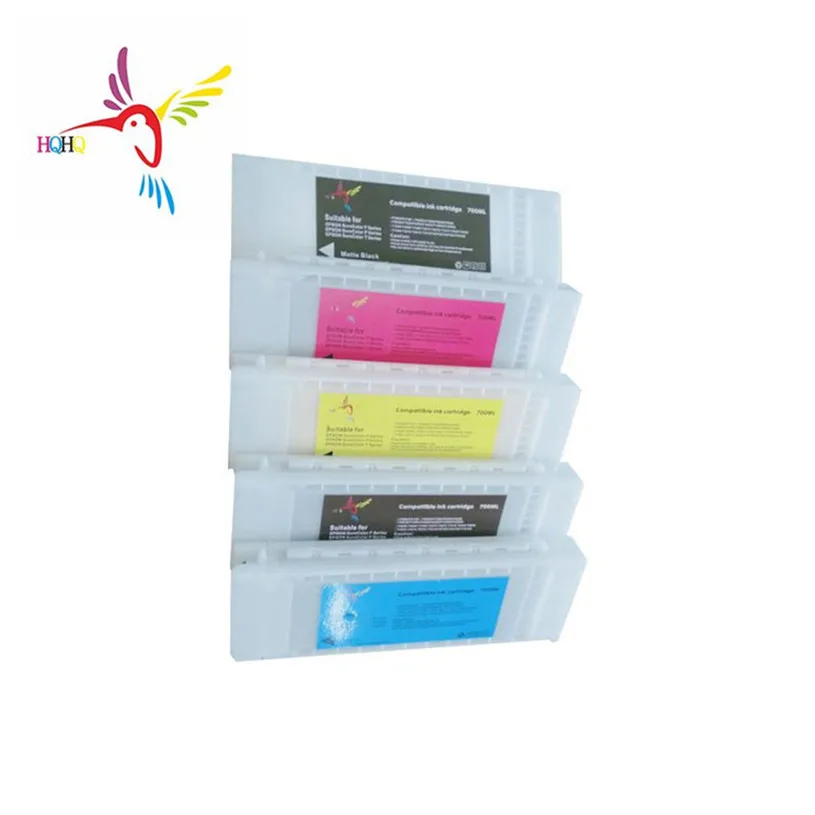 

T7081-t7085 700ml 5pcs/set Ink Cartridges for Epson T3280/T5280/T7280 With sublimation Ink t3280 ink cartridge for epson sc