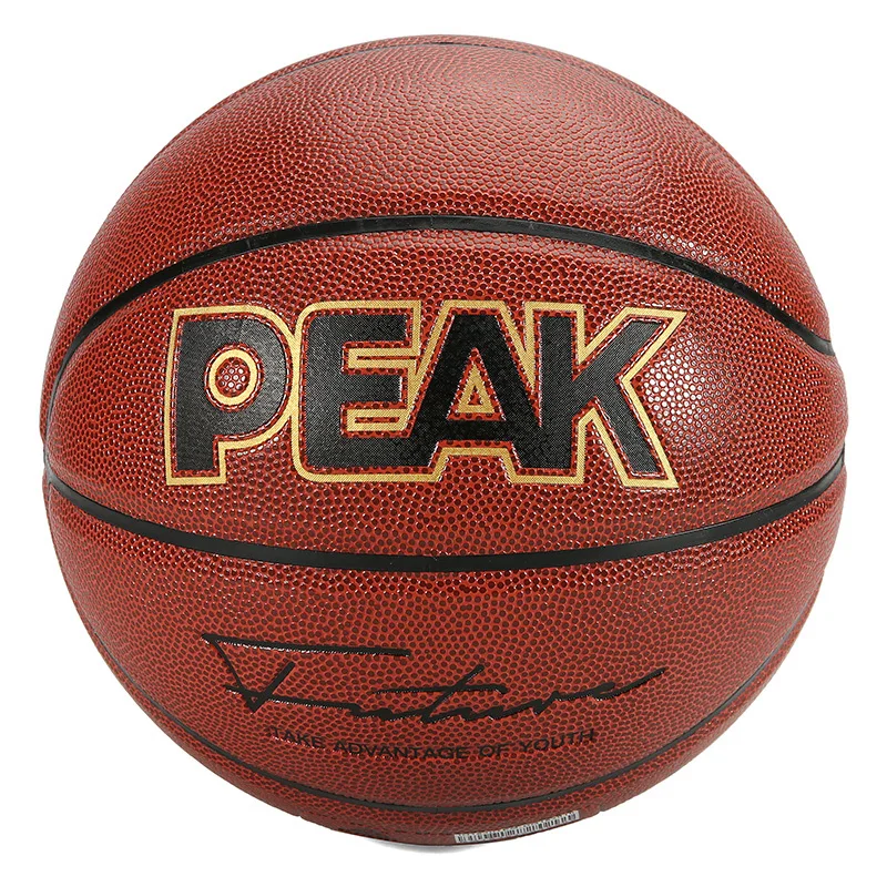 Пиковый баскетбольный мяч, Размер 7, ПУ, для внутреннего и наружного обучения, баскетбольный мяч, пригодный для носки, сжимающий давление, баскетбольный подарок, аксессуары