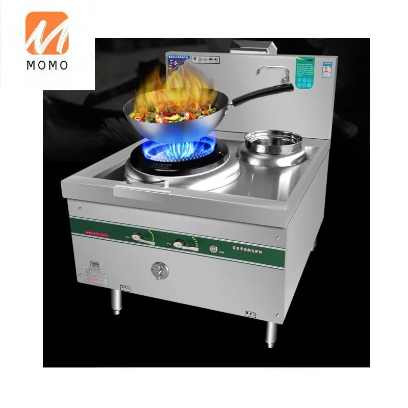 Gas Cooktops Chinese Industrial Wok Burner Stoves Cooking Warming Ranges  Restaurant With 3 Chimney Fan Type - AliExpress