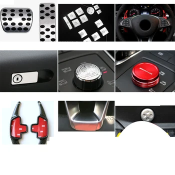 

Lsrtw2017 Car Styling Car Central Control Dashboard Mat Light for Mercedes Benz GLE GLS class W166 X166 2013-2019