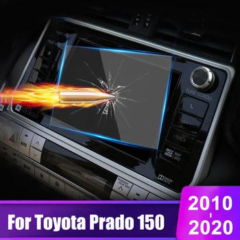 

For Toyota Land Cruiser Prado 150 2010-2017 2018 2019 Tempered Glass Car Navigation Screen Protector Film LCD Protective Sticker