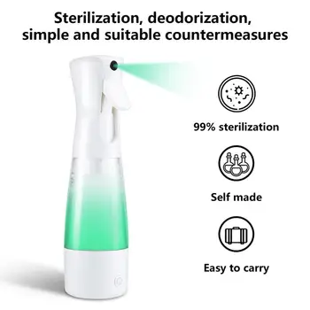 

400ML Hypochlorite Generator Water Disinfection Machine Water Filter Ionizer Pure Rich Hydrogen alkaline Bottle Electrolysis