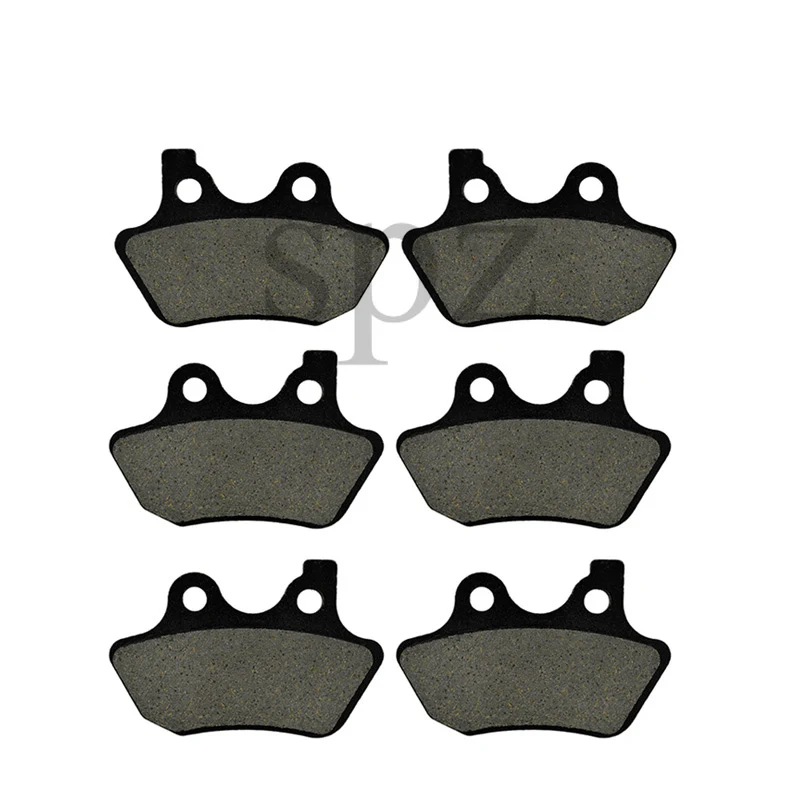 Передние и задние тормозные колодки для мотоцикла Harley Dyna Super Wild Glide FXDX FXDWG Low Rider FXDL