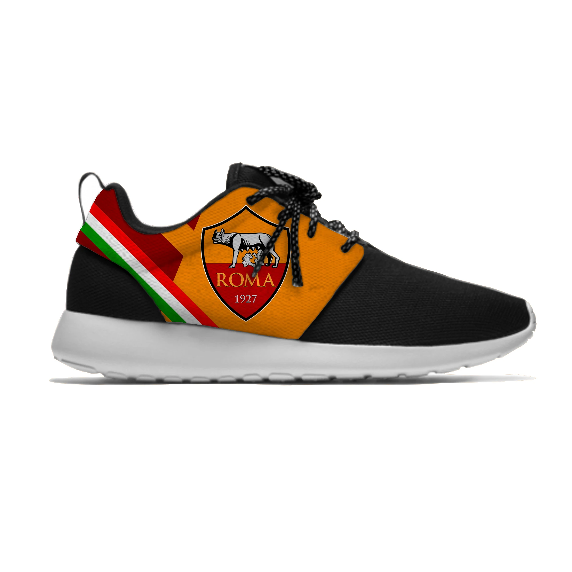 1 A.S. Roma спортивная обувь футбольные Клубные фанаты футбольные легкие дышащие повседневные кроссовки мужские/женские беговые кроссовки - Цвет: 1