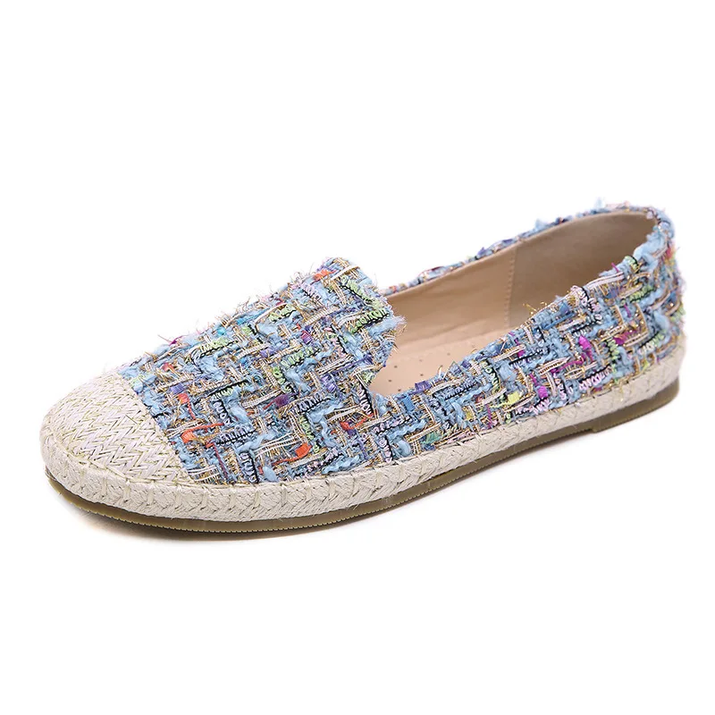 

2018 New Style Nation Shoes Bohemian Flat Comfortable Cloth Large Size Fisherman Shoes