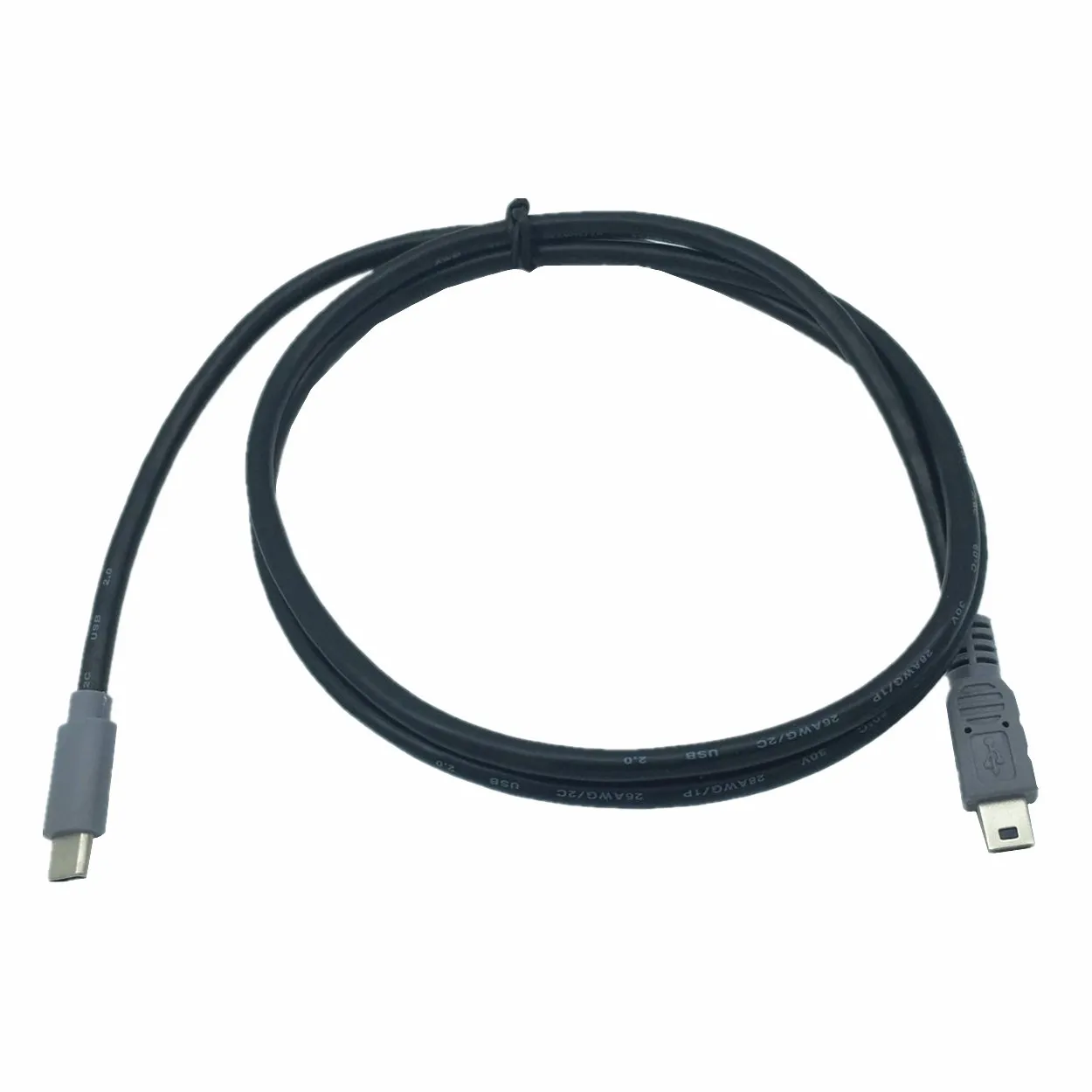 USB 3 1 Type C штекер Mini 5 Pin B переходник OTG адаптер свинцовый кабель для передачи данных