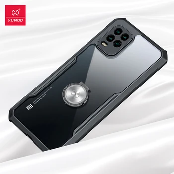 

For Xiaomi Mi 10 Lite 5G Case Xundd Shookproof Airbag Bumper Ring Holder Back Cover Transparent Shell for Mi 10 Youth чехол New