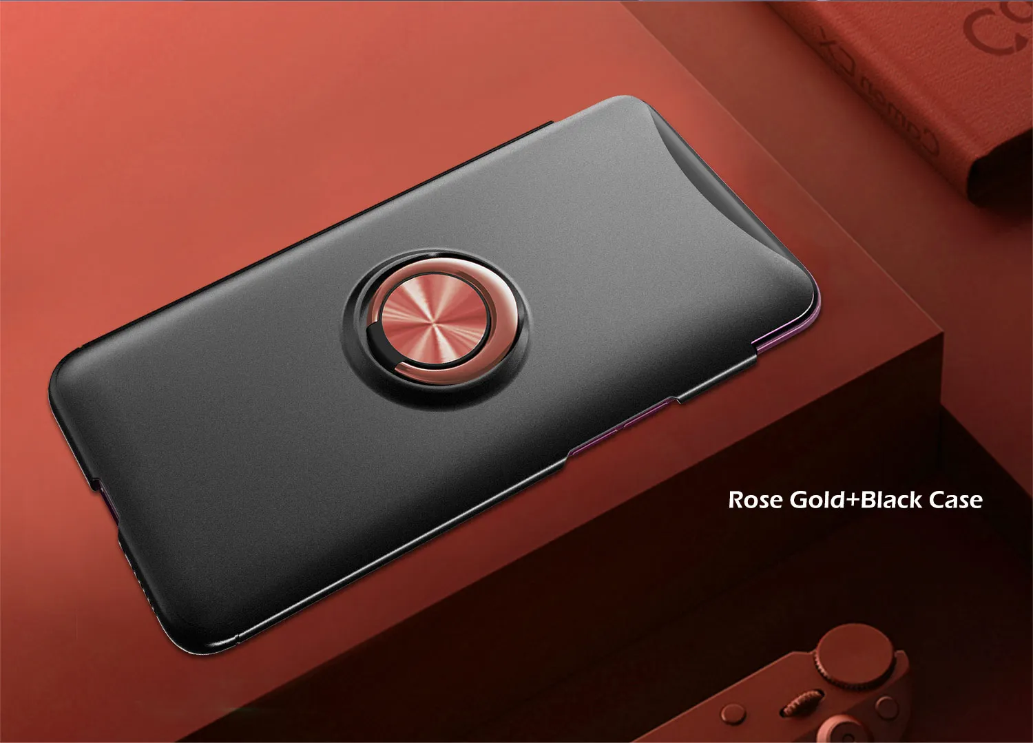 Rose Black Чехол для samsung Galaxy A80, роскошный защитный противоударный чехол для телефона, чехол для samsung A80 SM-A805F - Цвет: Rose Black