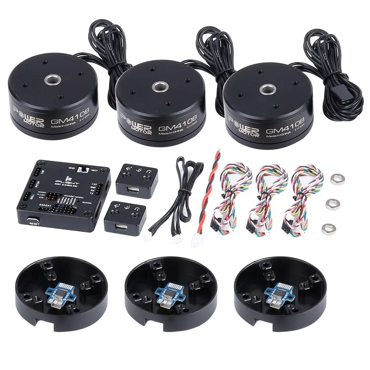 Iflight Ipower AlexMos 32 BIT BGC with GM4108H-120T GM4108 Motor Encoder Combo Set For Aerial photography Instead GbM4108-120T