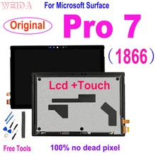 Original Lcd For Microsoft Surface Pro 7 1866 LCD Display Touch Screen Digitizer Assembly For Microsoft Surface Pro 7 Pro7 Lcd