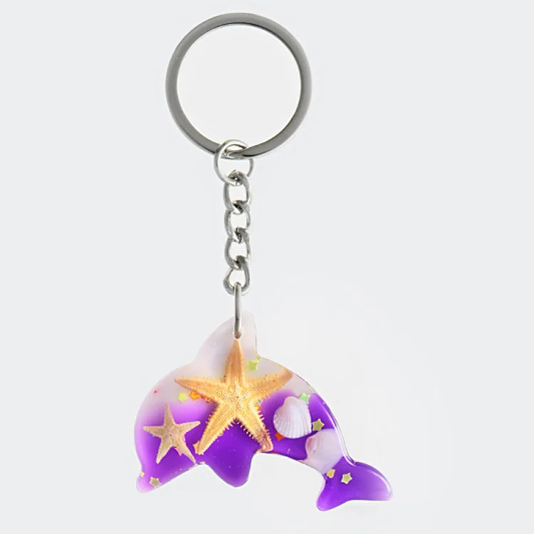 

[Bug] Oceans Crafts Creative Dolphin Keychain Resin Keychain Multi-color Selectable