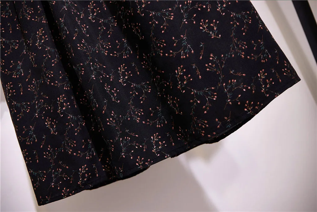 vestidos ropa mujer winter dress women Lady's Casual Printed Long Sleeve Elastic Waist Bandage christmas dress robe femme