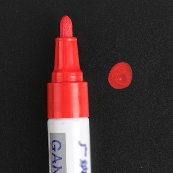 

12* Marker Pen Waterproof Tire Paint Car Tyre Metal Oil Based Universal