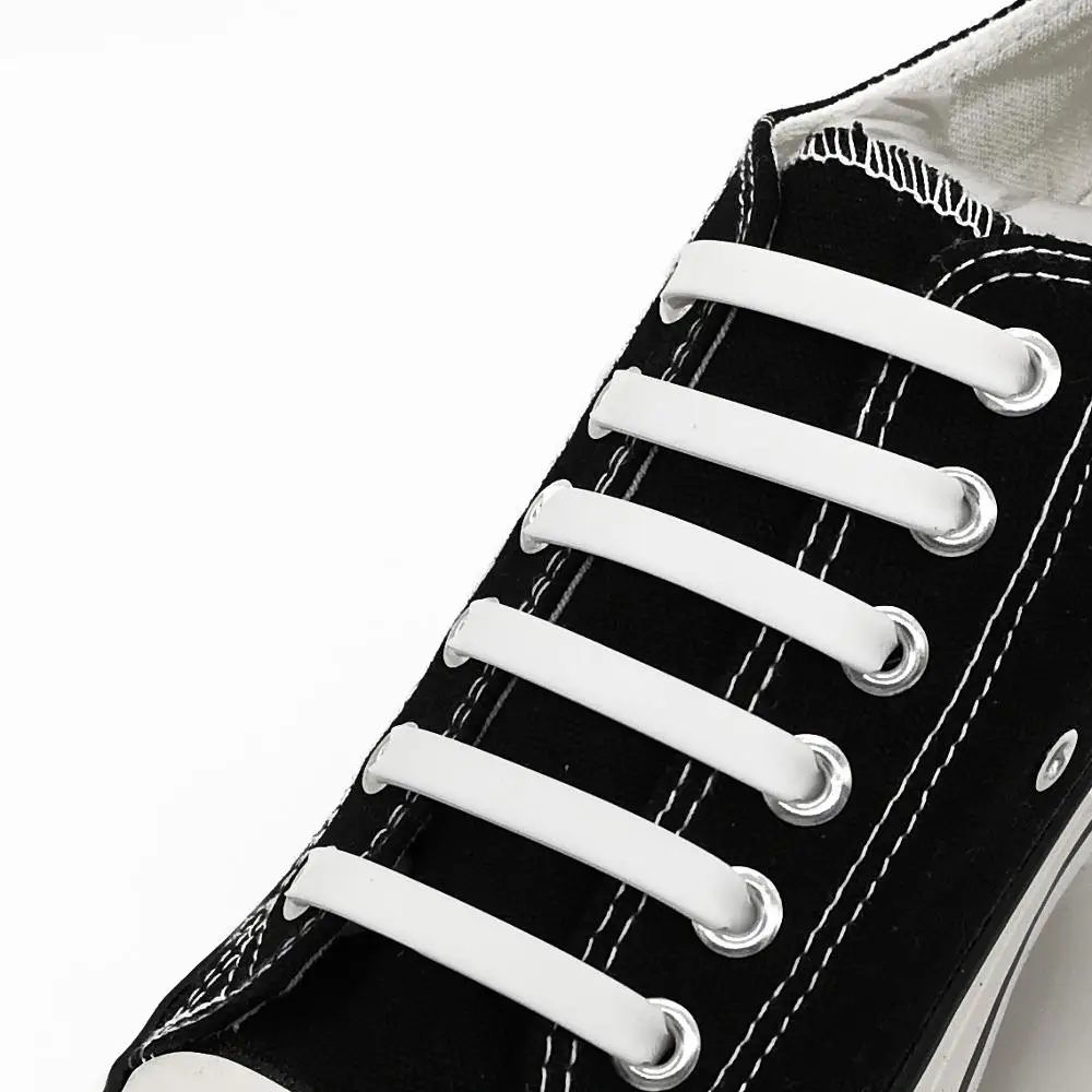 Elastic Silicone Shoelaces Athletic Running No Tie Shoelace Sneakers Fit Strap Shoes lace Men Women shoelace shoe laces shoelaces without ties elastic shoelaces elastic shoe laces