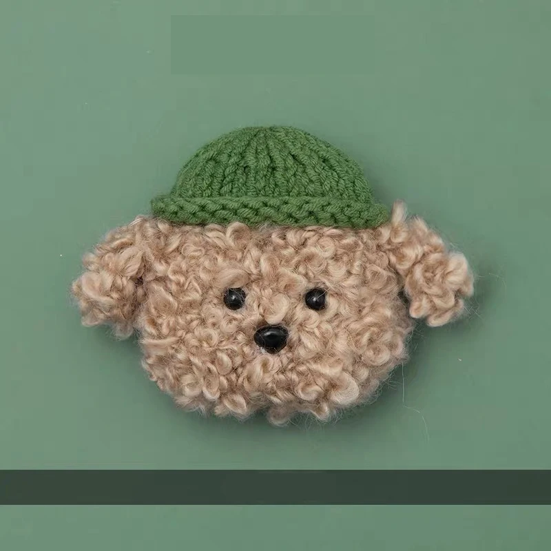 

For Air-Pods 1/2 Case Knitted Plush Anti-lost Protective Cover Skin Case for Air-Pods 1/2 Airpods Accessories Cute