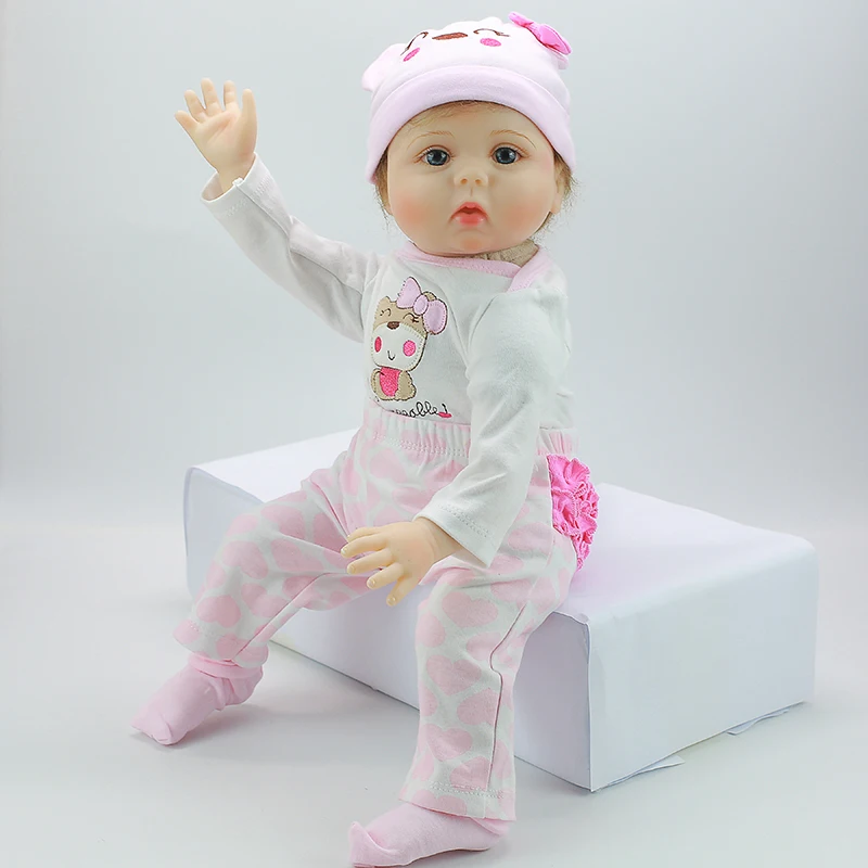 2" reborn baby Мягкая кукла из силикона модный подарок ребенку куклы игрушки brinquedos bonecas menina