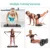 9 в 1 Push Up Board Home Gym Комплексный Тренажер Складной Регулируемый push up Rack Стенд Бодибилдинг Фитнес Оборудование